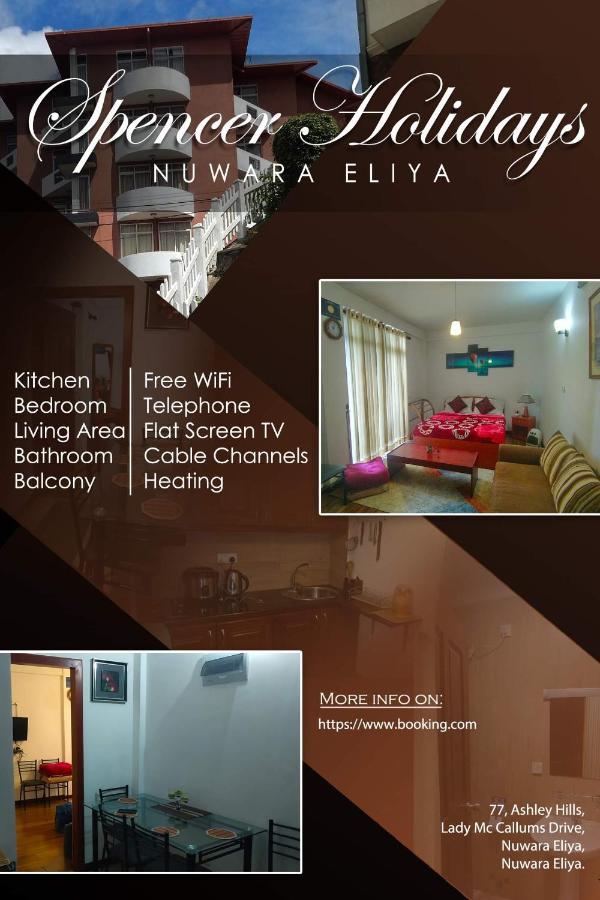 Spencer Holiday Apartments/Seagull Complex Nuwara Eliya Zewnętrze zdjęcie